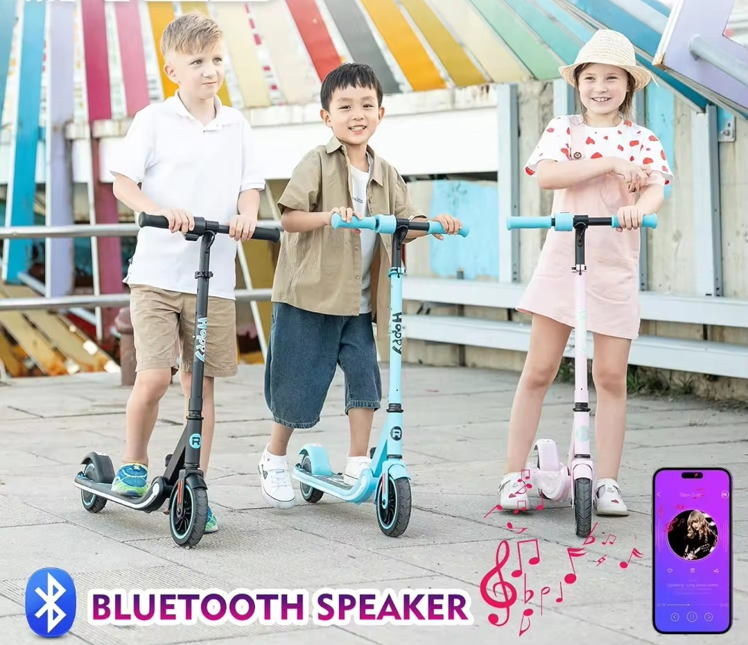 Foldable Electric Scooter with Bluetooth Speaker