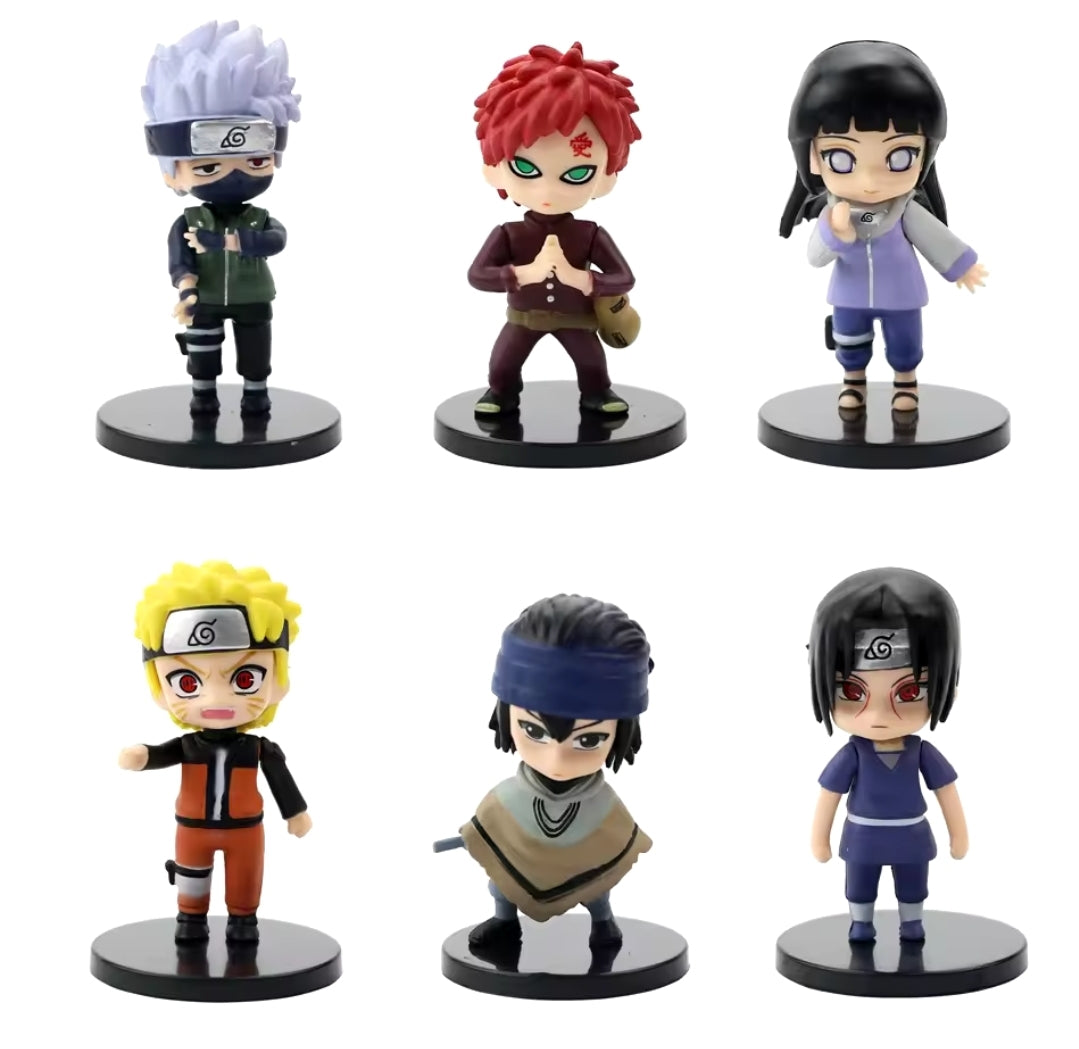 12-Piece Anime-Inspired Toy Model Set Collectables