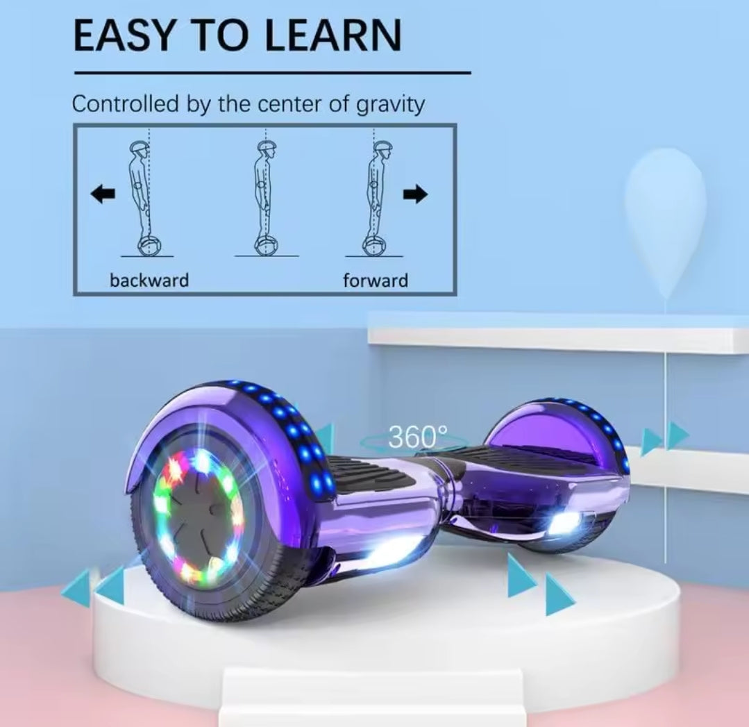 Hoverboard with Bluetooth Speaker