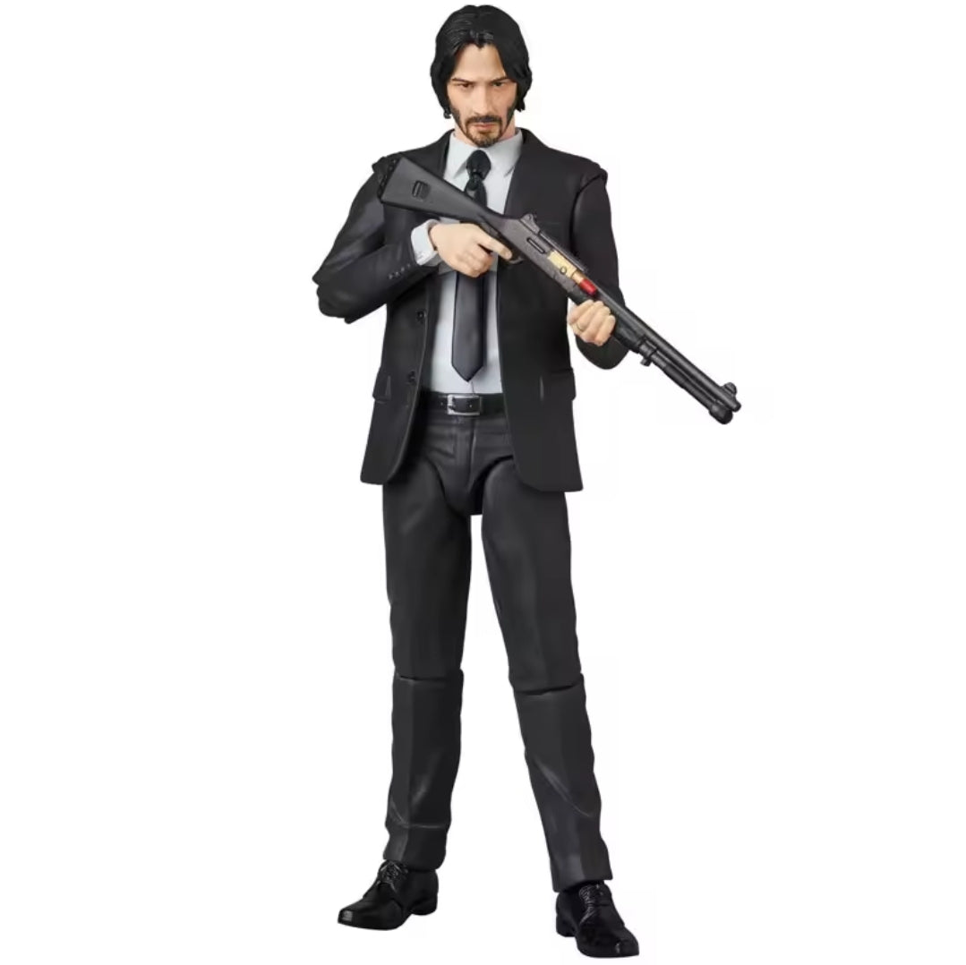 John Wick-Style Action Figure – Fully Articulated Collectible