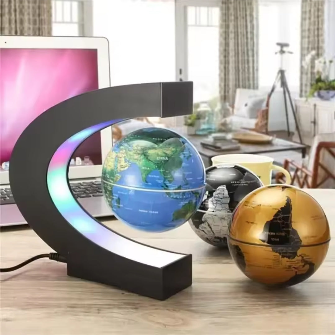 Magnetic Floating Levitating Globe Lamp