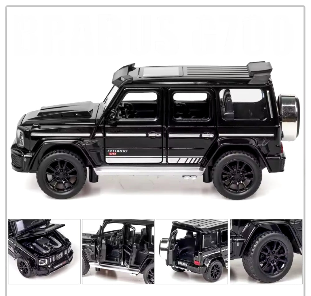 Die-Cast Mercedes Brabus G Wagon G700 Model Collectible Car