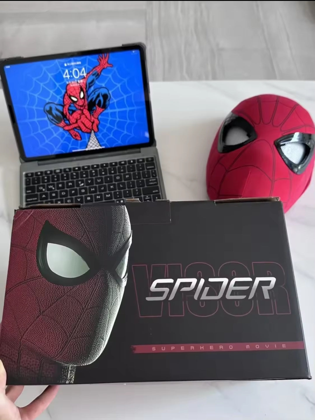 Spider-Man Mask with Remote Control