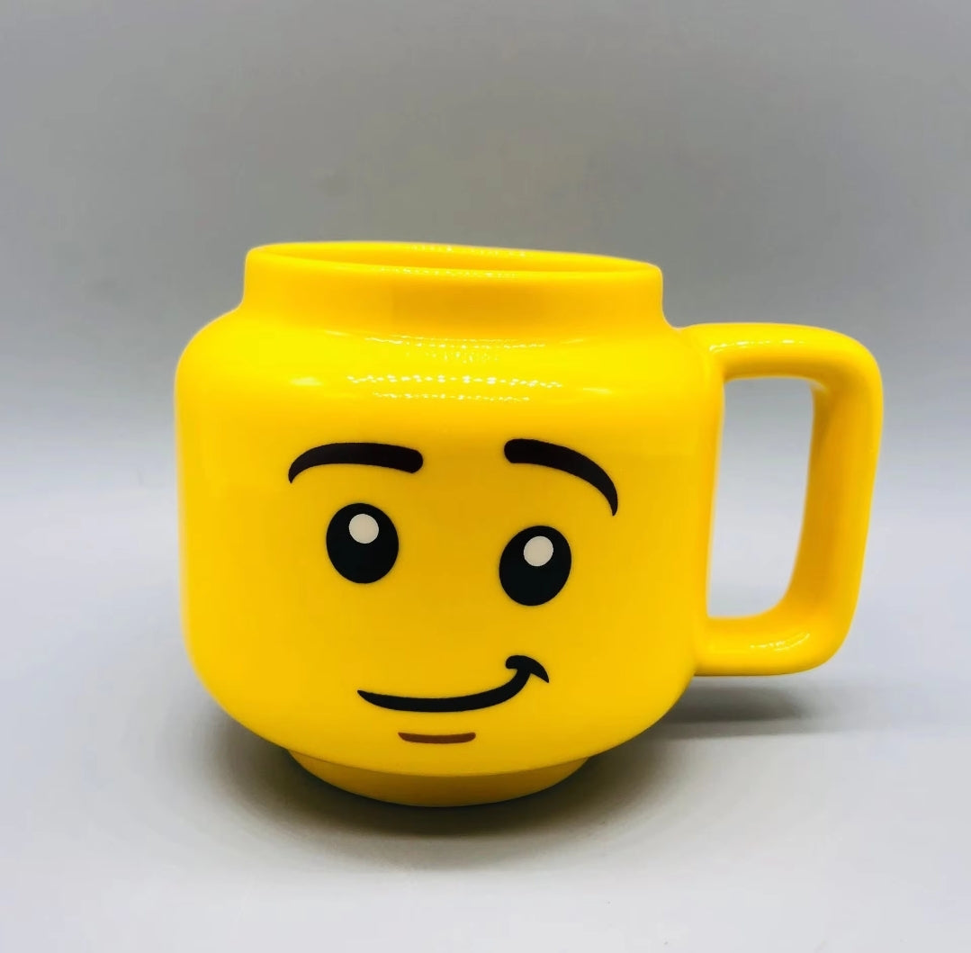 Lego Head-Style Mug