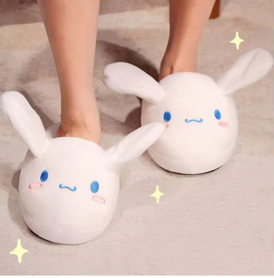 Cinnamoroll Anime Style Slippers – Adorable Moving Ears