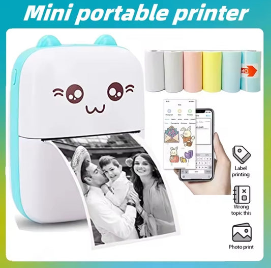 Portable Bluetooth Digital Handheld Mini Printer