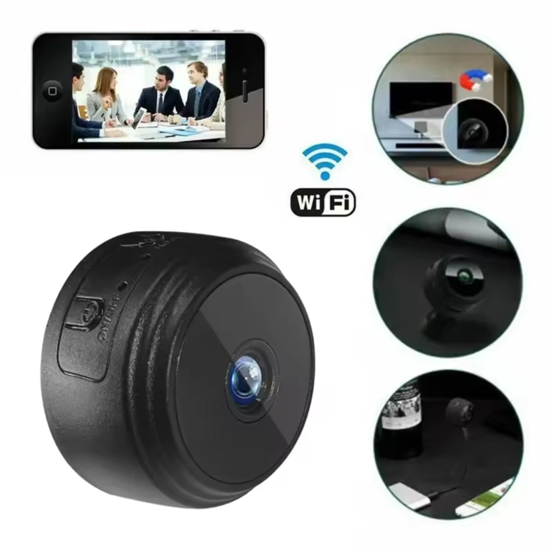 Mini WiFi Camera – Black, HD Picture Quality