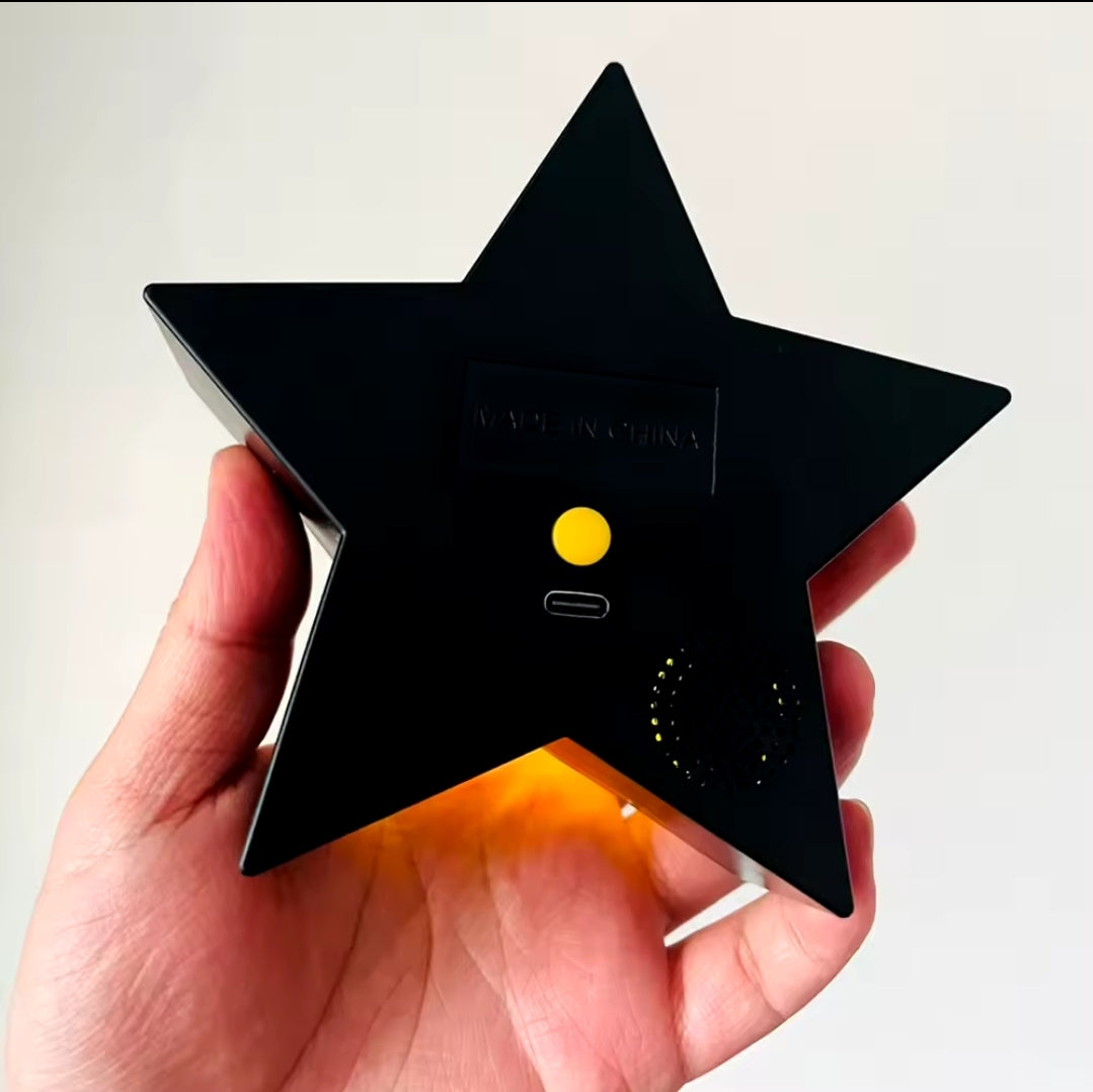 Mario Bros Style Yellow Star Night Light – LED