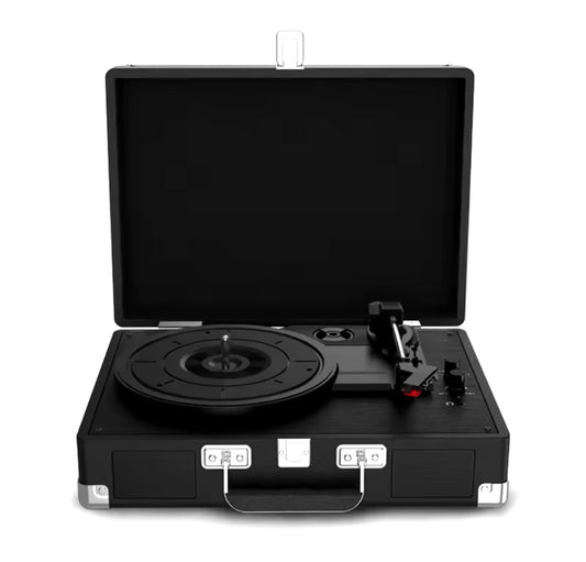 Vintage Style Record Player – 3 Speeds Bluetooth Connectivity