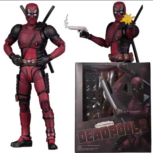 Deadpool-Style Collectible Moveable Figurine