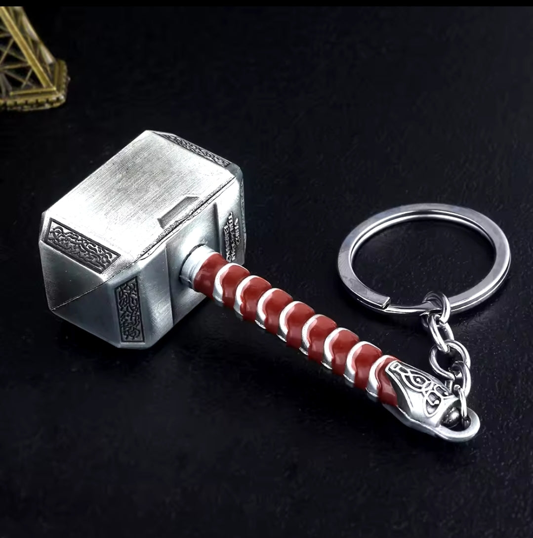 Novelty Thor Hammer Keyring – Mighty Accessory