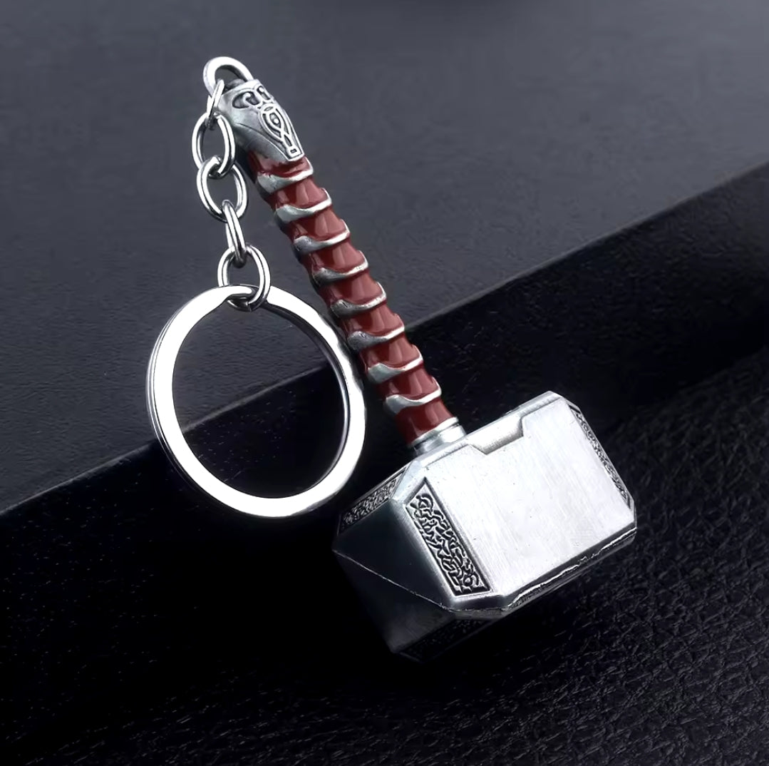 Novelty Thor Hammer Keyring – Mighty Accessory