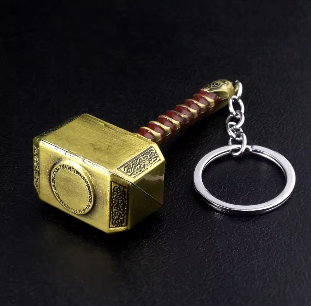 Novelty Thor Hammer Keyring – Mighty Accessory