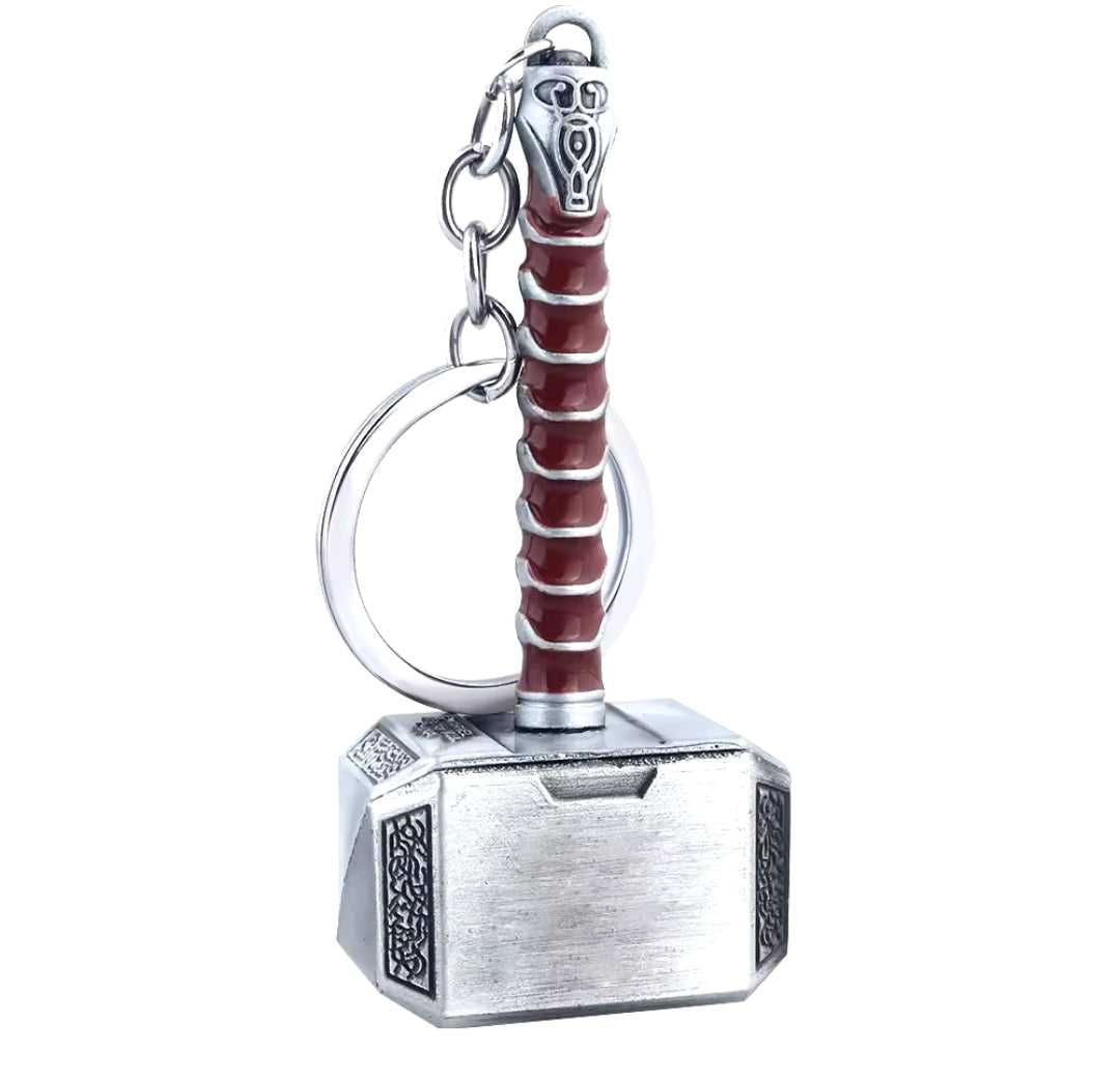 Novelty Thor Hammer Keyring – Mighty Accessory