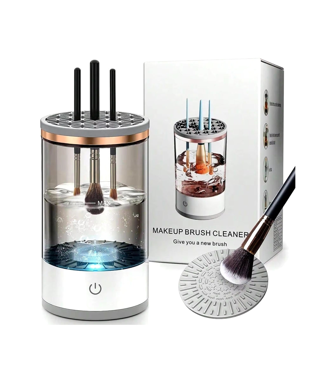 Electric Makeup Brush Cleaning Machine – USB Rechargeable