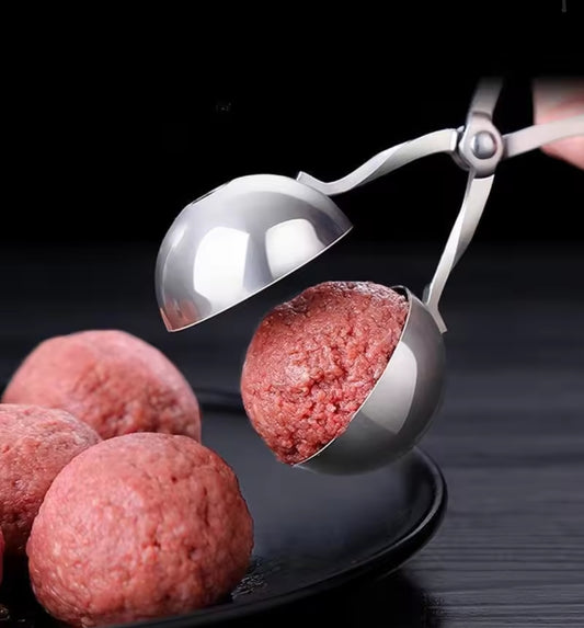 2-Piece Stainless Steel Meatball Making Tool Set – Small & Large