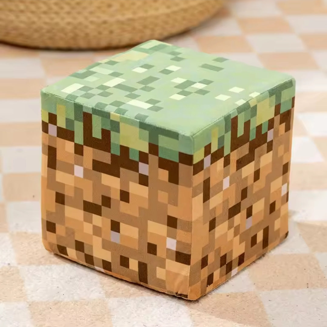 Minecraft Square Plush Doll Model Toy