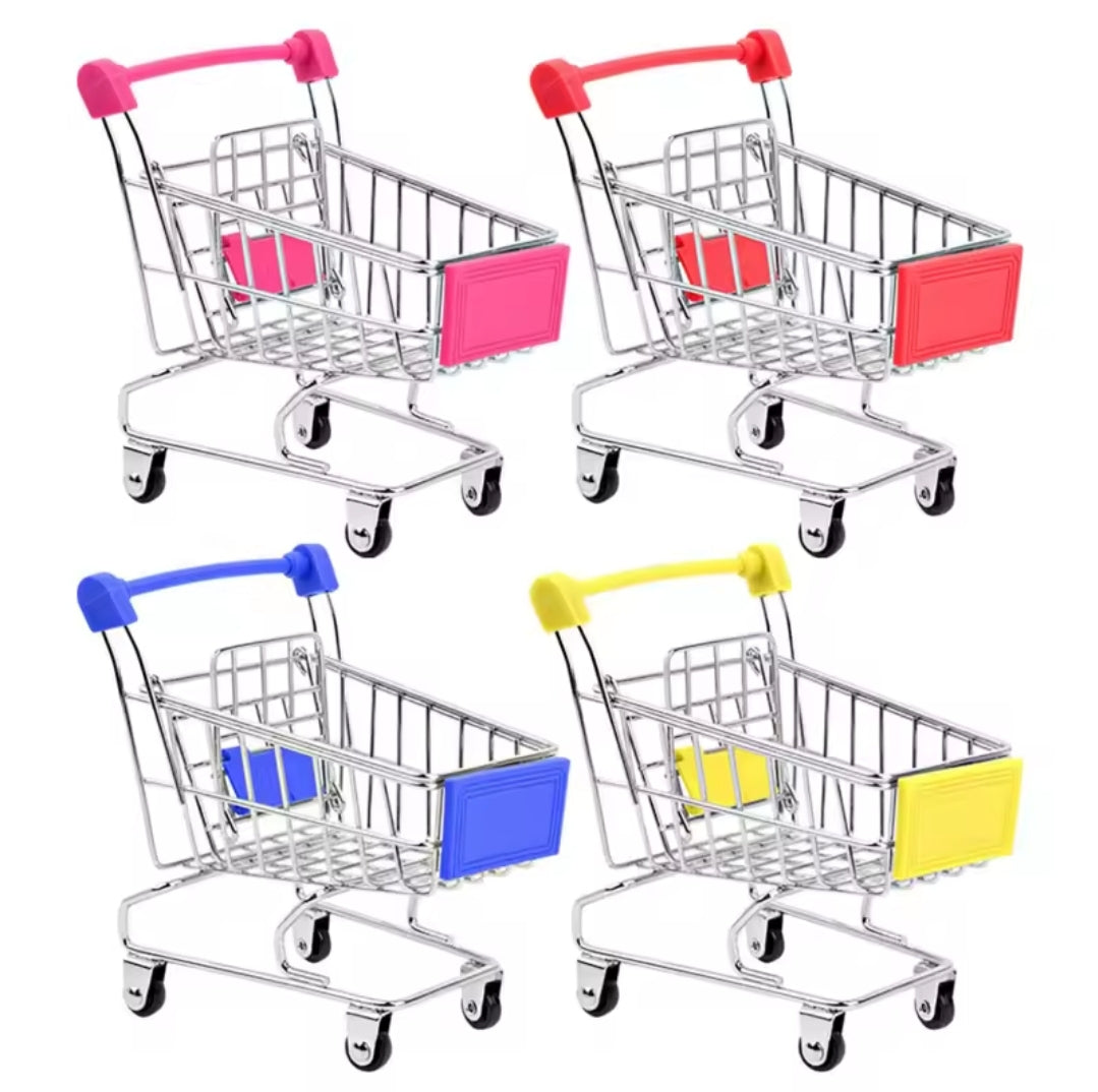 Mini Shopping Trolley – Perfect for Small Storage