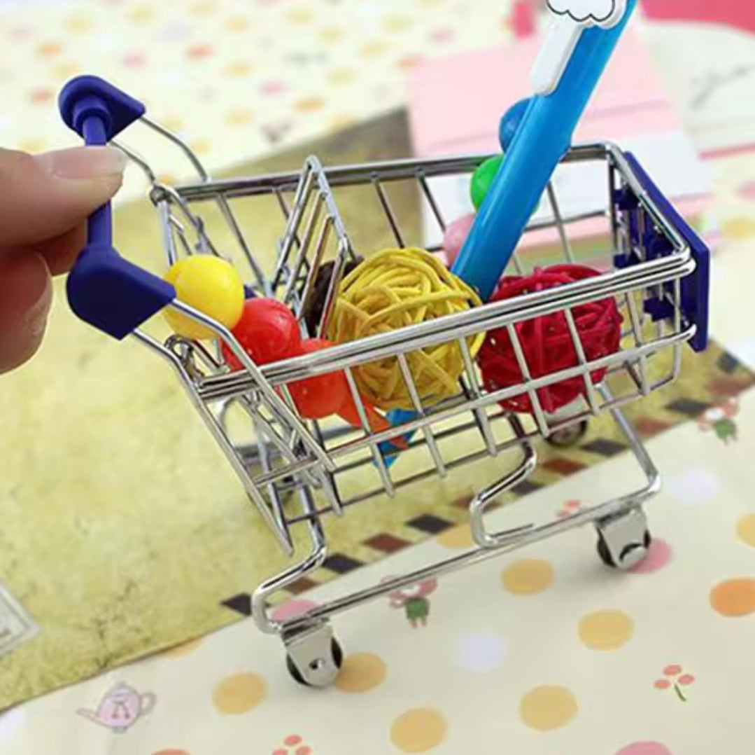 Mini Shopping Trolley – Perfect for Small Storage