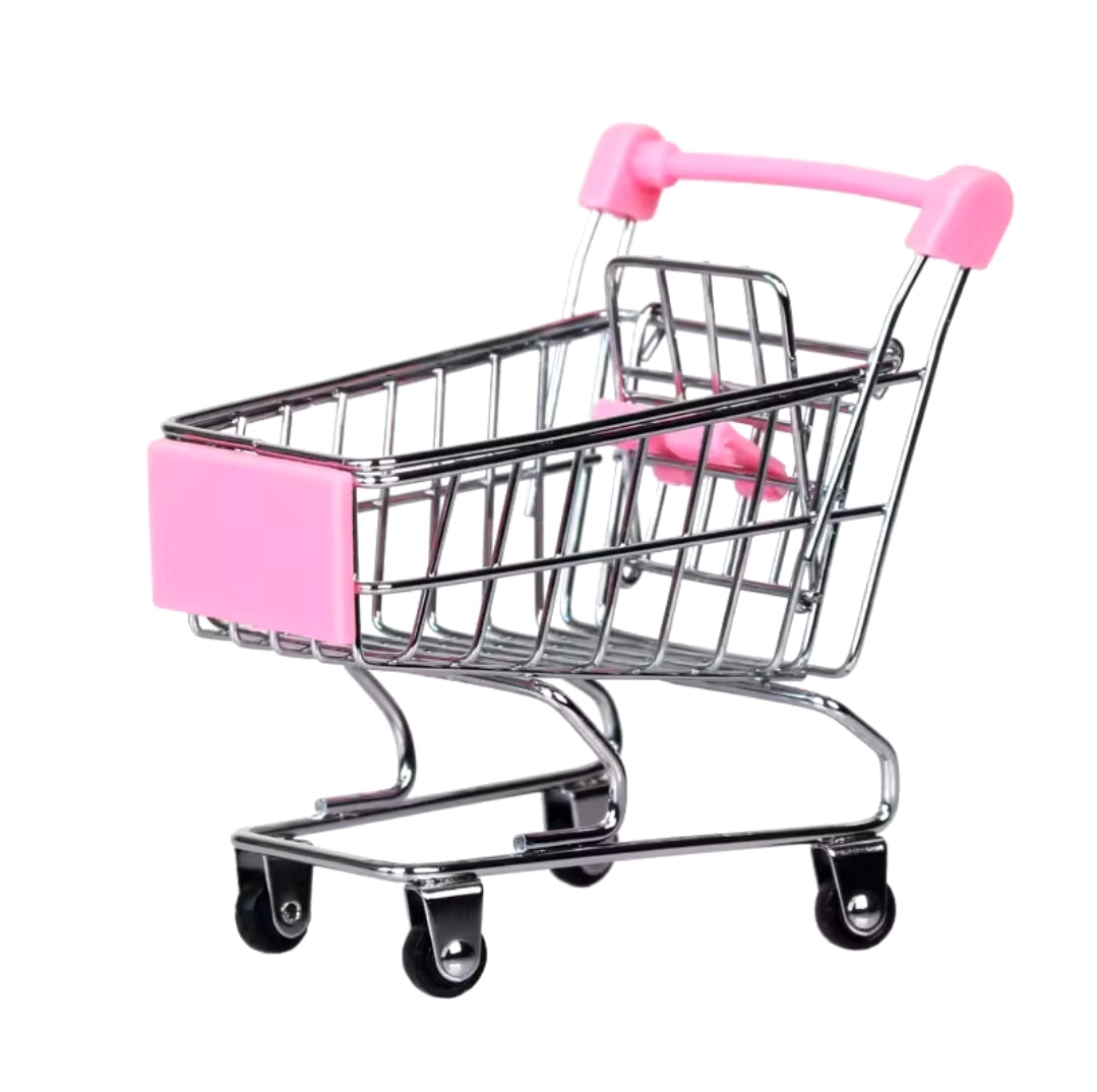 Mini Shopping Trolley – Perfect for Small Storage