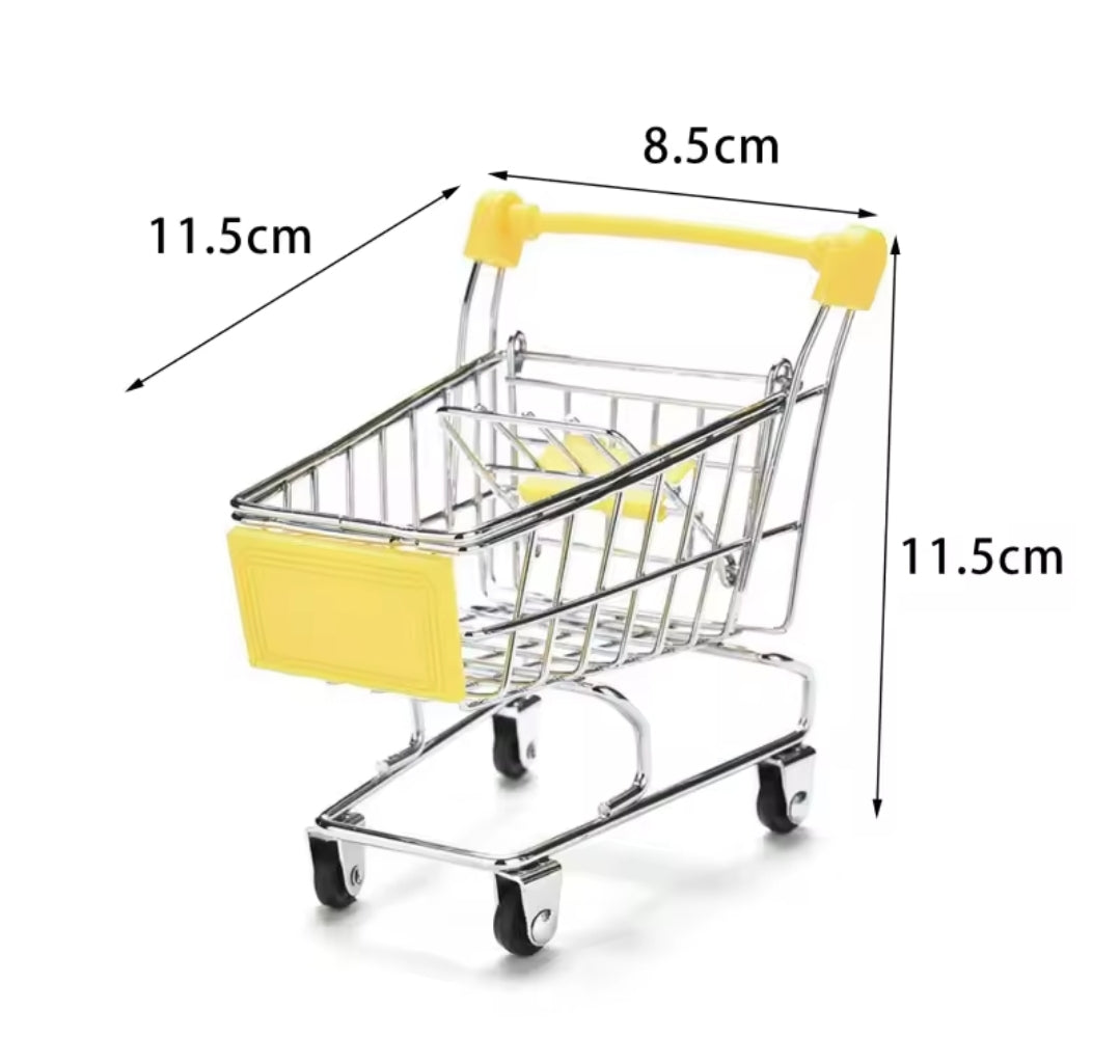 Mini Shopping Trolley – Perfect for Small Storage