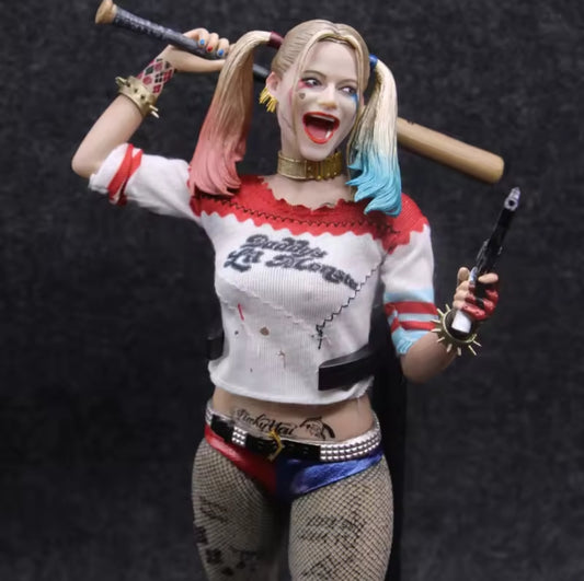 Harley Quinn-Style Collectible Model