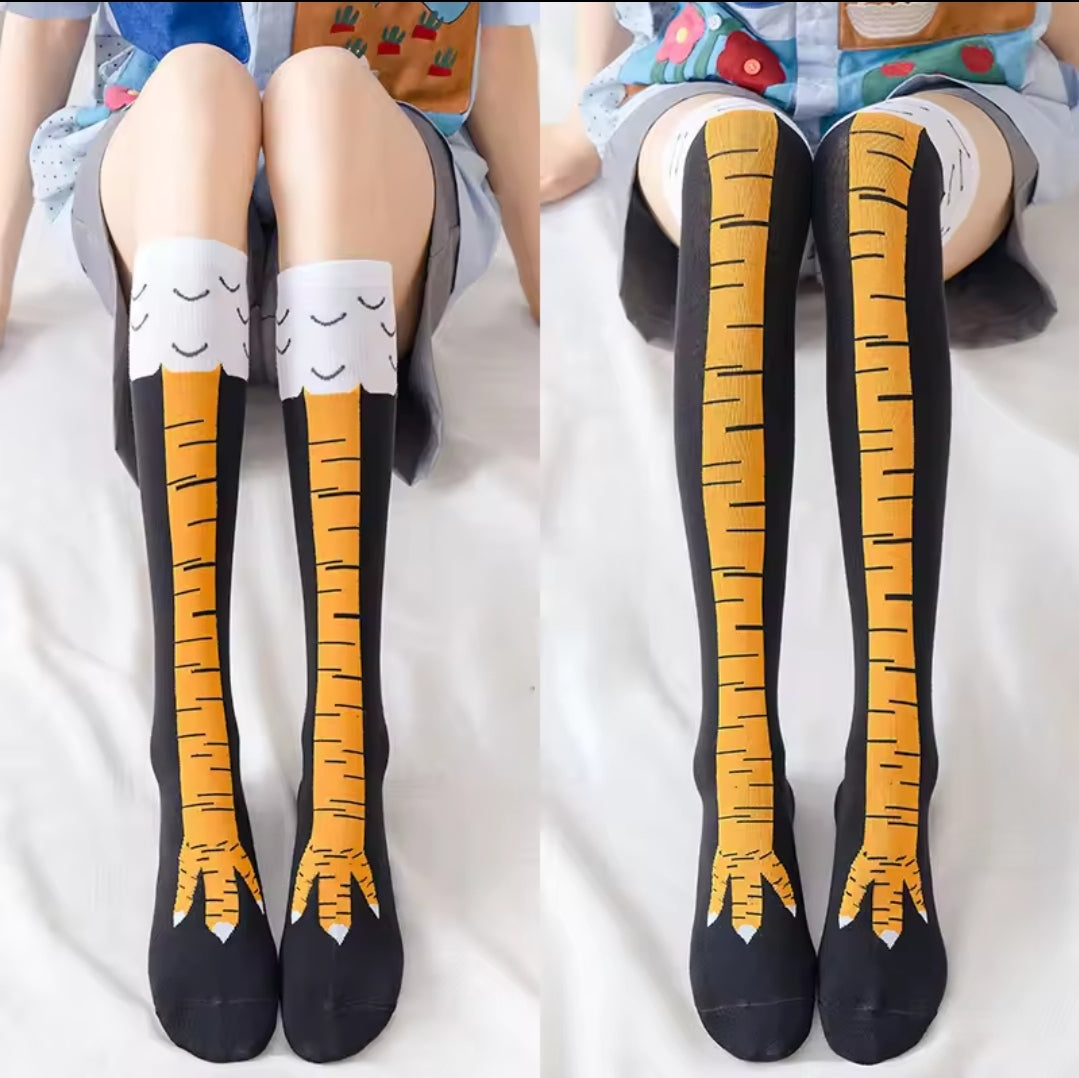 Novelty Chicken Leg Socks