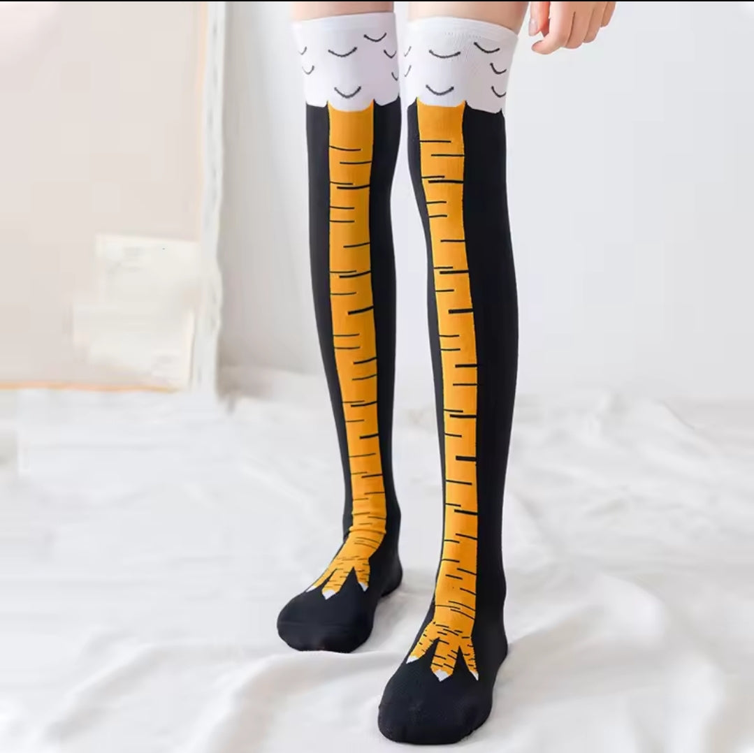 Novelty Chicken Leg Socks