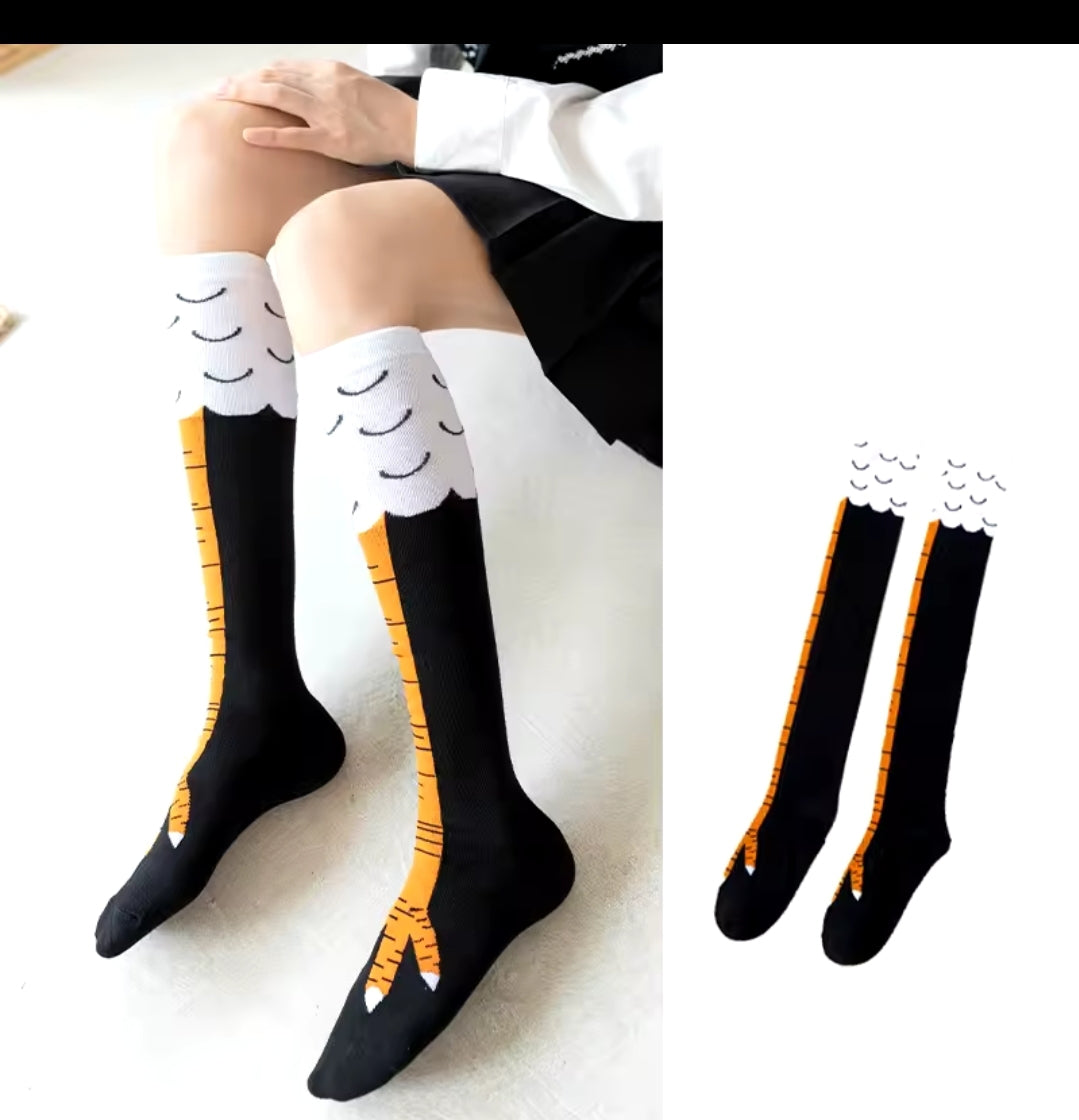 Novelty Chicken Leg Socks