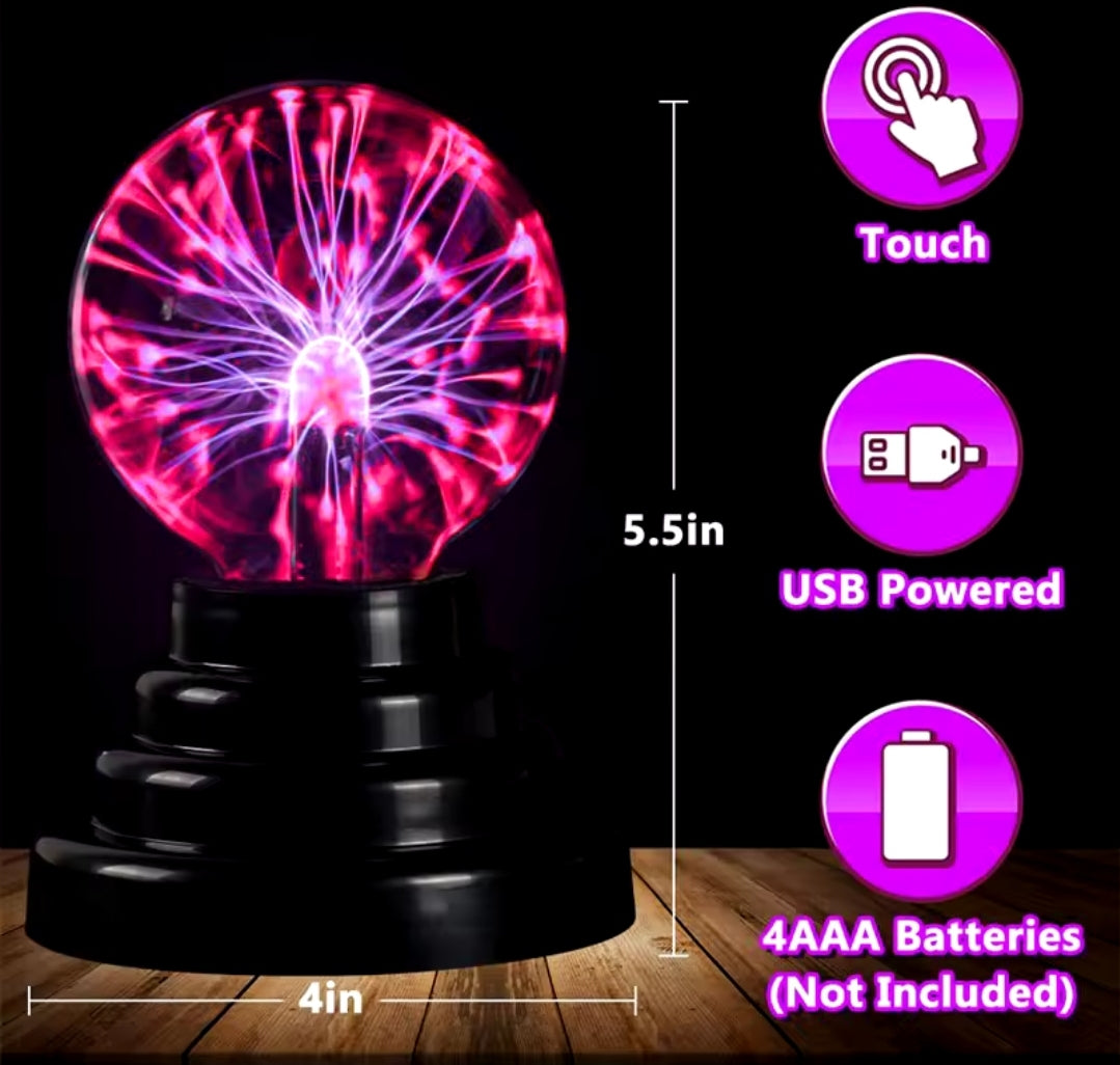 Magic Plasma Lamp – Mesmerizing Interactive Light