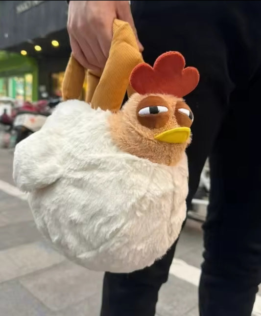 Chicken-Shaped Small Handbag