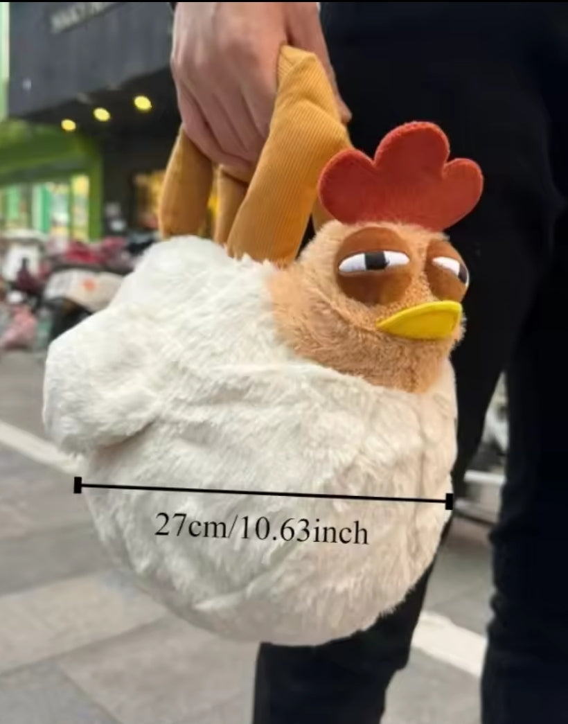 Chicken-Shaped Small Handbag