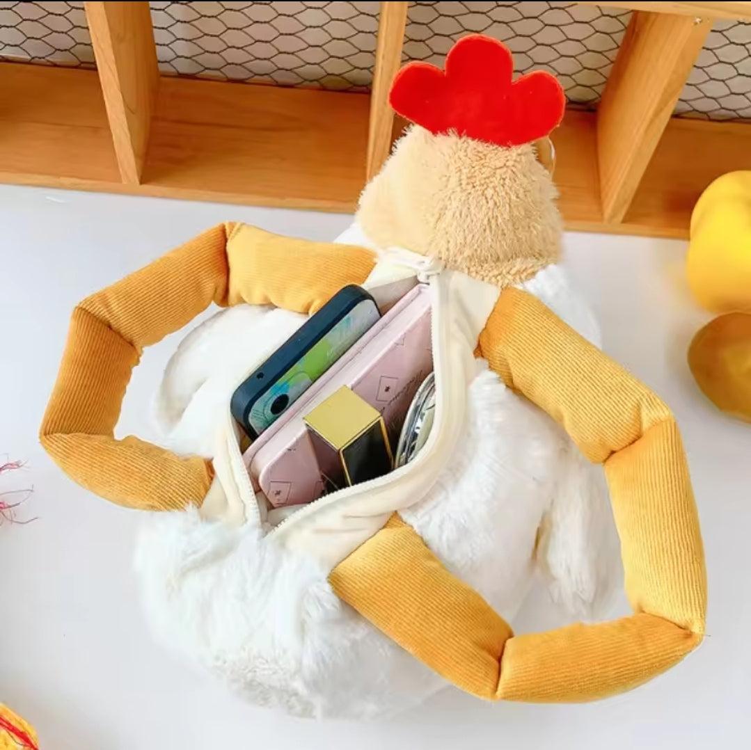 Chicken-Shaped Small Handbag