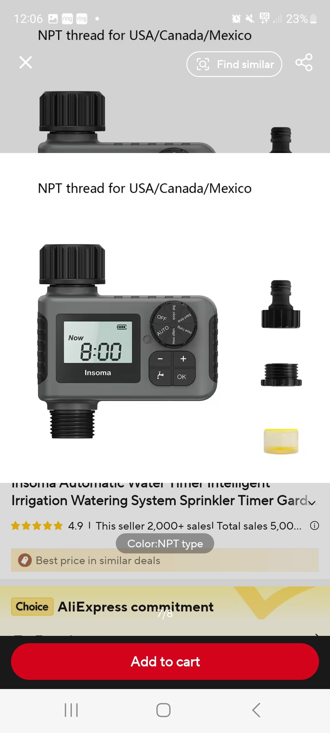 Intelligent Water Timer - Automatic Irrigation System