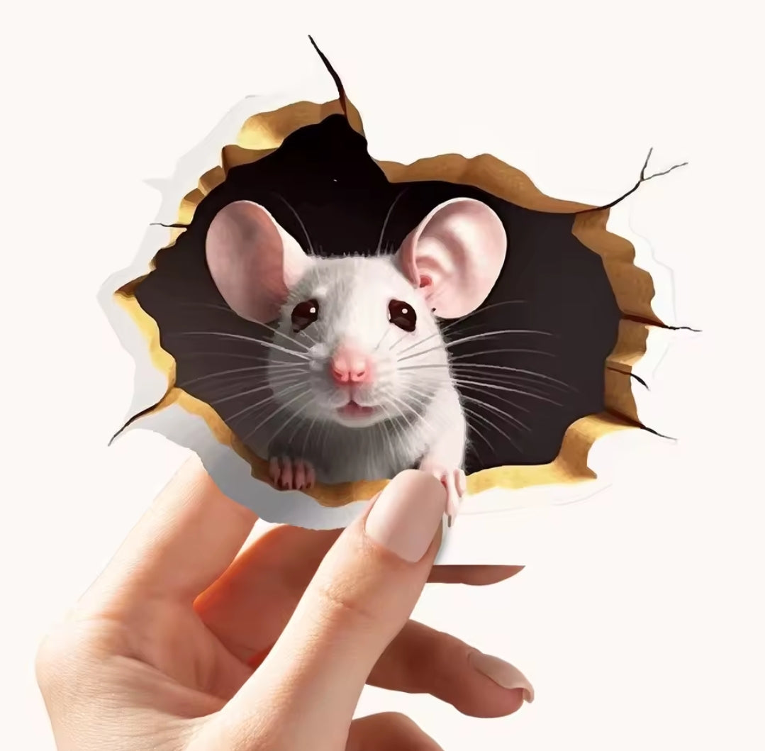 Mouse Novelty Wall Sticker