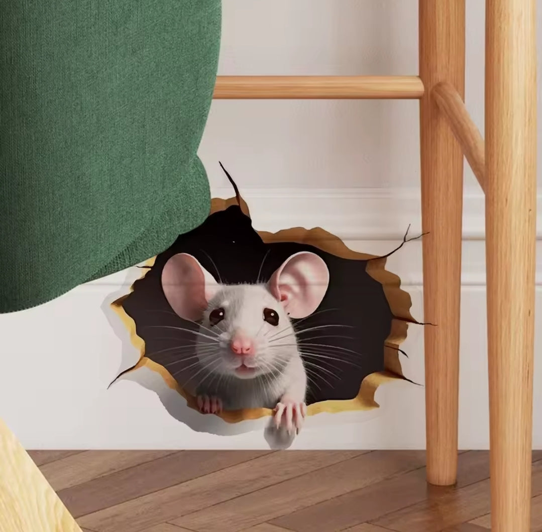 Mouse Novelty Wall Sticker