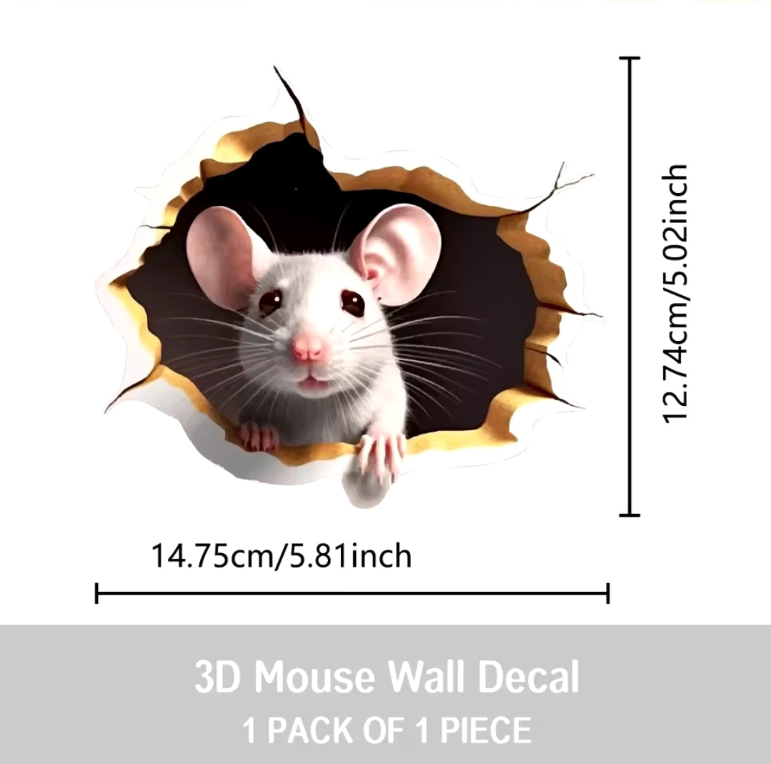 Mouse Novelty Wall Sticker