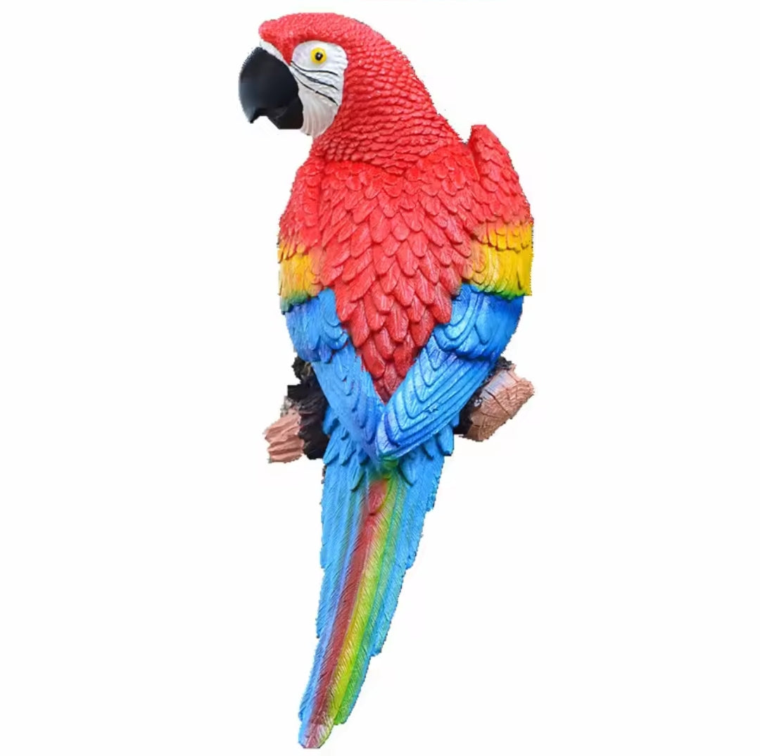 Vibrant Parrot Models Statue – Garden Elegance & Charm