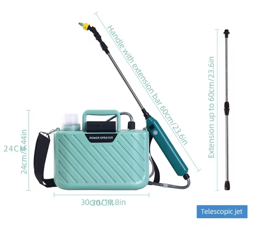 Portable Electric Garden Water Spraying Kit